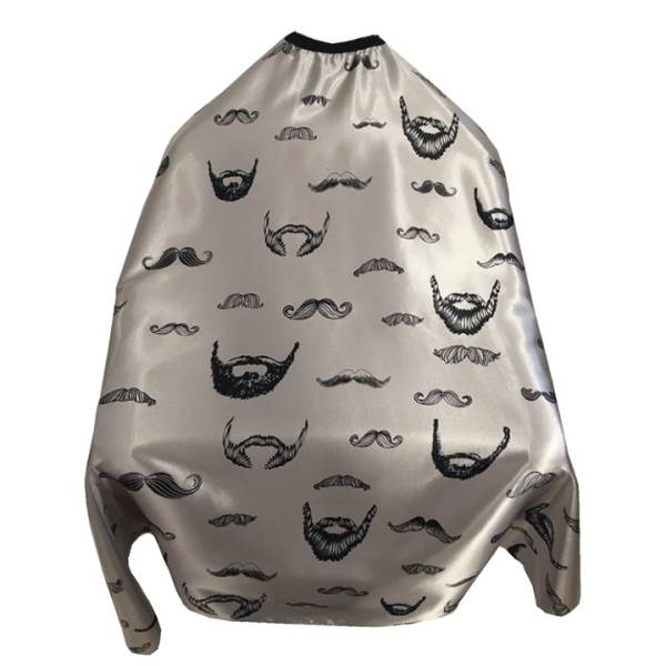 Mustache Cutting Cape - Mimi's Hair Designs