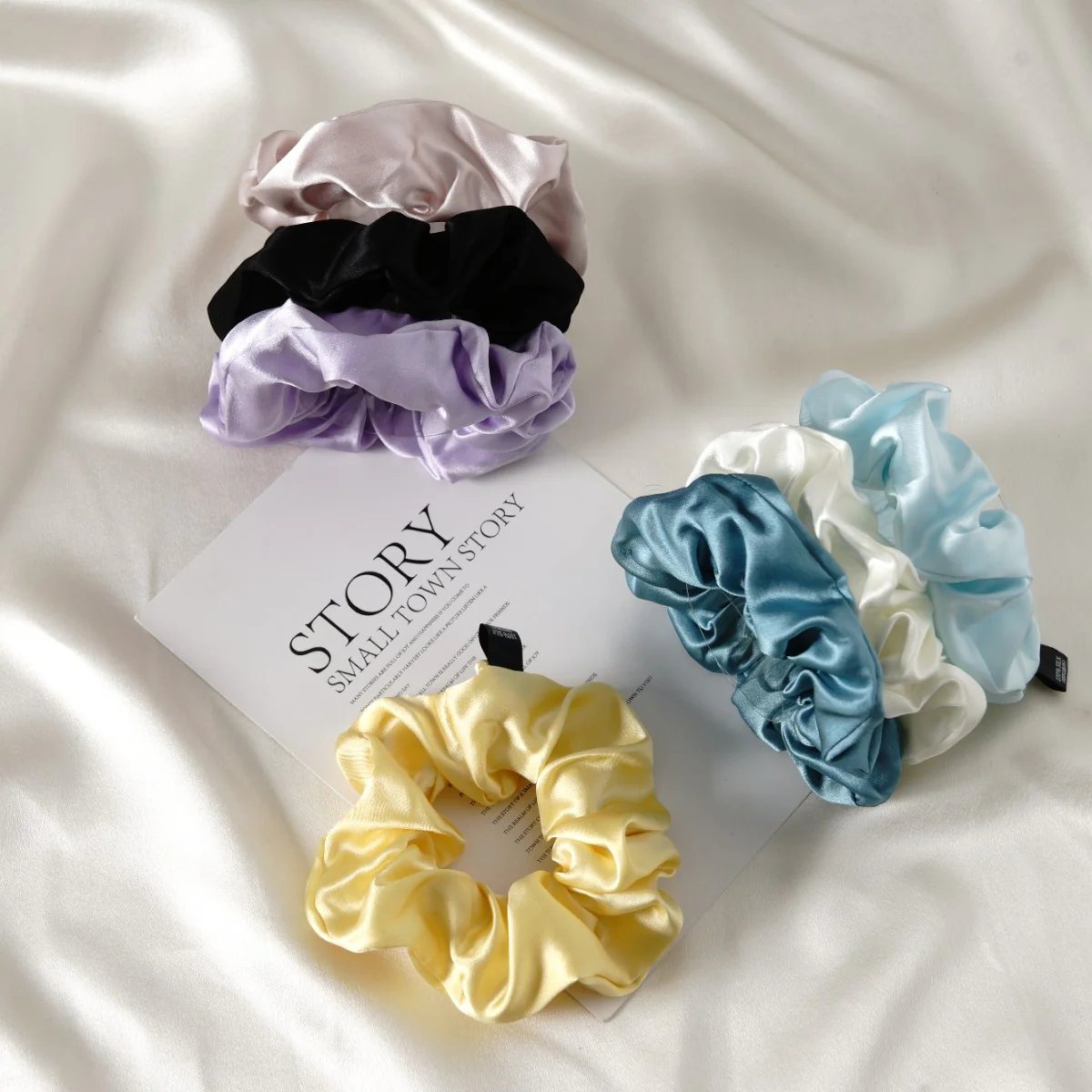 Mulberry Silk Minnie Scrunchies - Mimi's Hair Designs