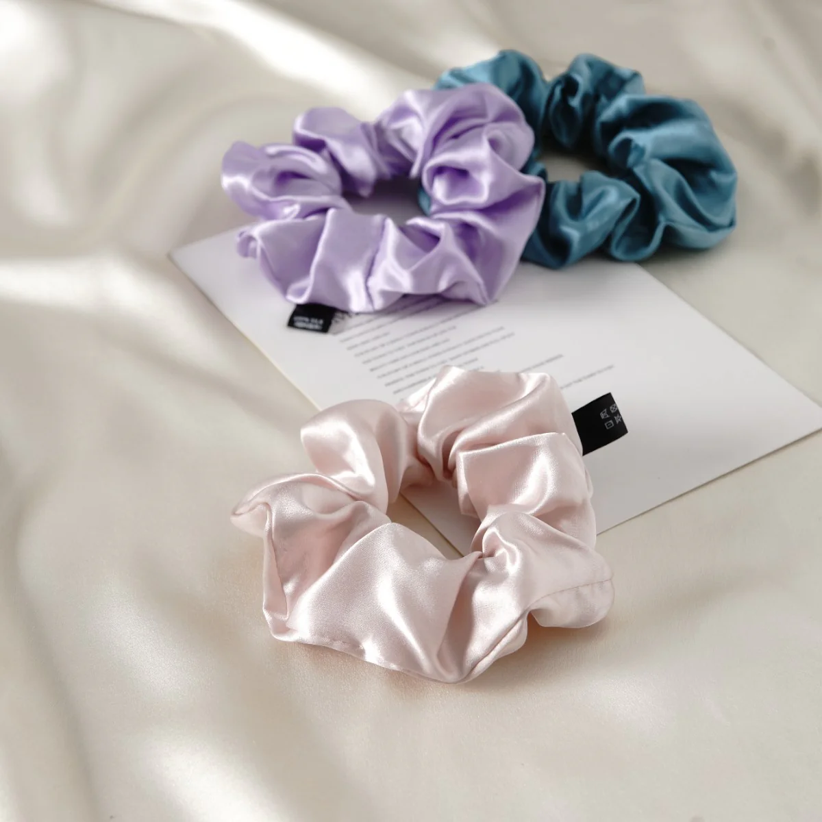 Mulberry Silk Minnie Scrunchies - Mimi's Hair Designs