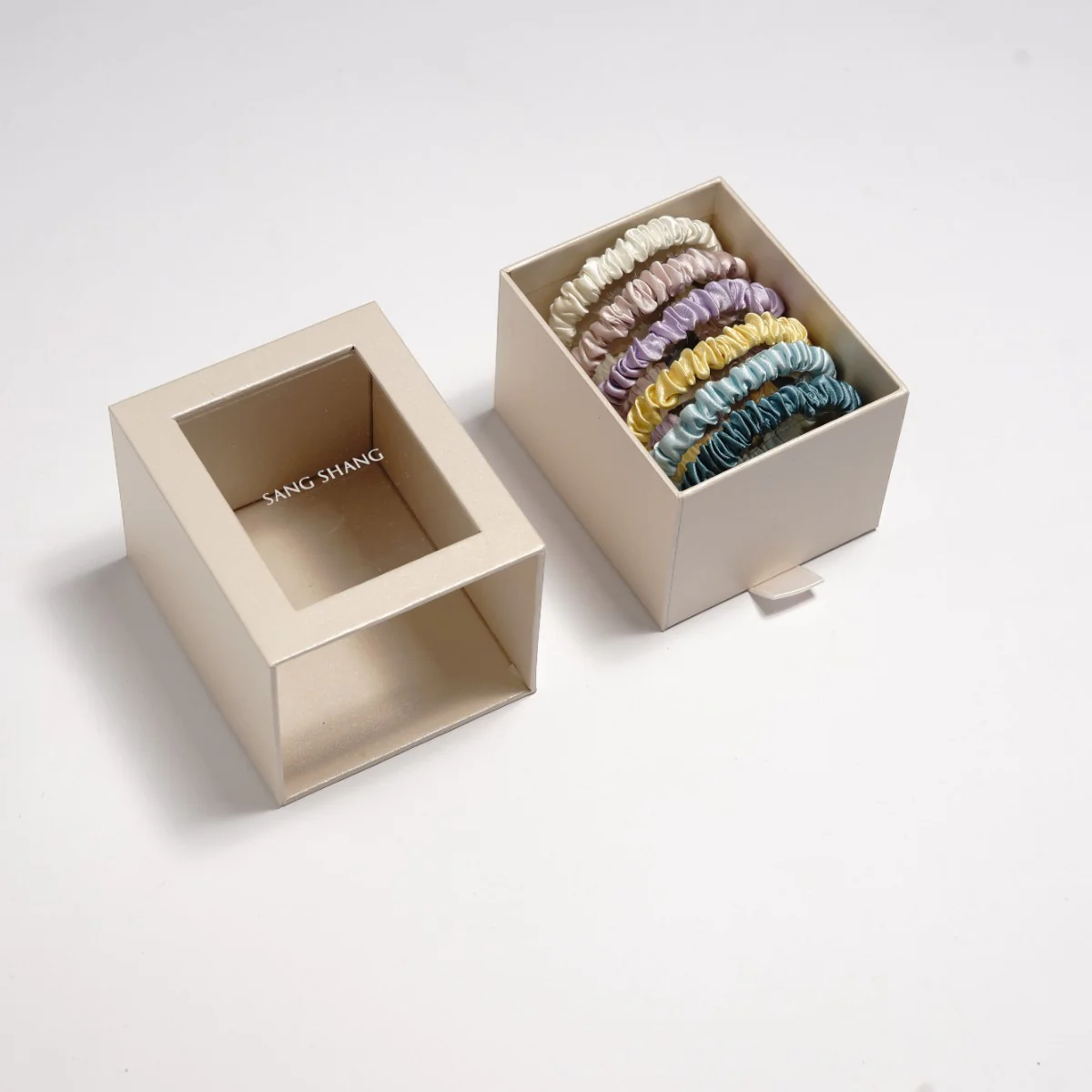 Mulberry Silk Skinny Scrunchies - Mimi's Hair Designs