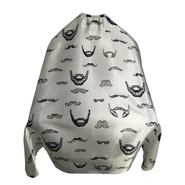 Mustache Cutting Cape - Mimi's Hair Designs