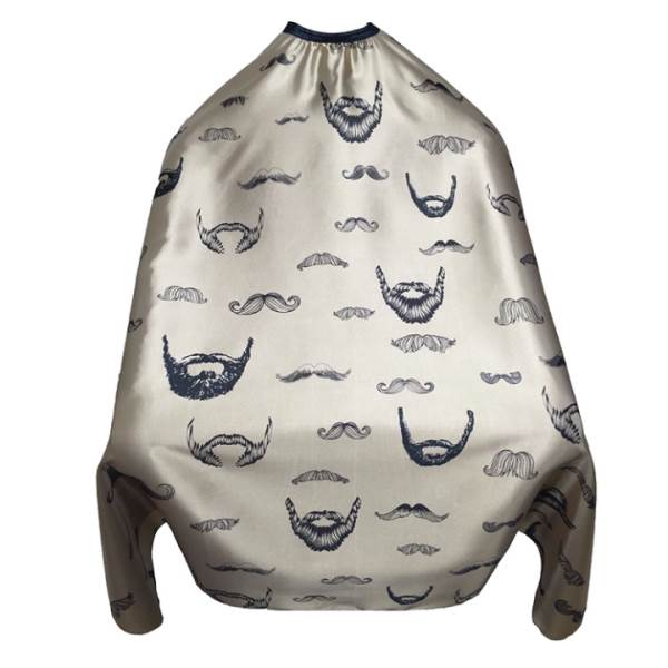 Mustache Cutting Cape - Mimi's Hair Designs