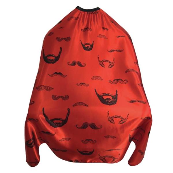 Mustache Cutting Cape - Mimi's Hair Designs