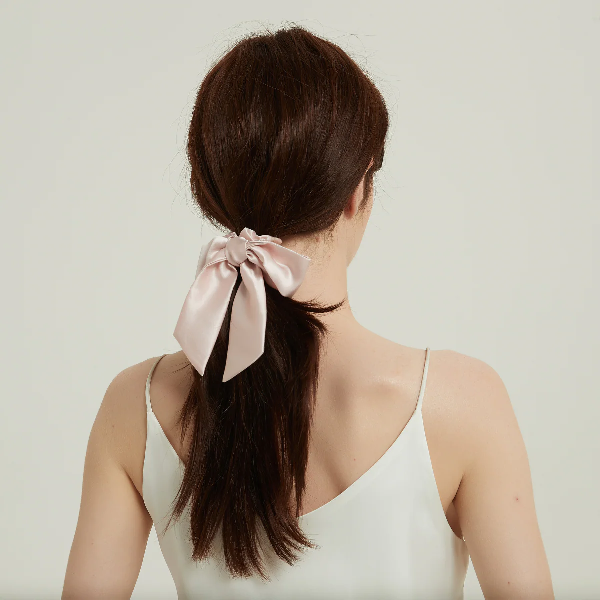 Mulberry Silk Bow Hair Ties - Mimi's Hair Designs