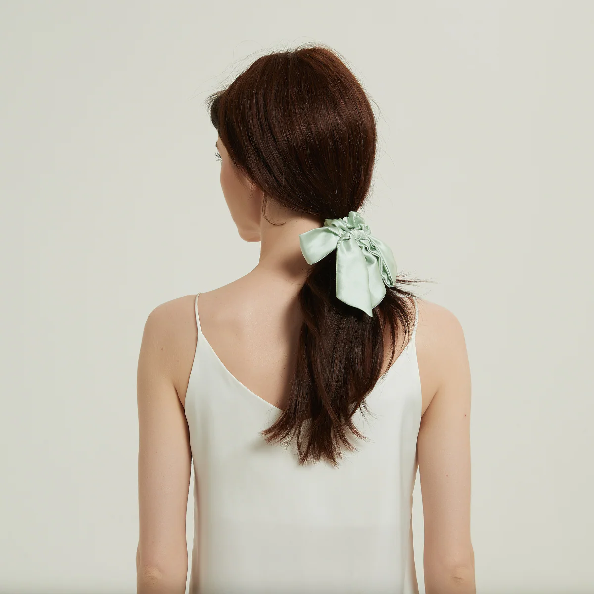 Mulberry Silk Bow Hair Ties - Mimi's Hair Designs